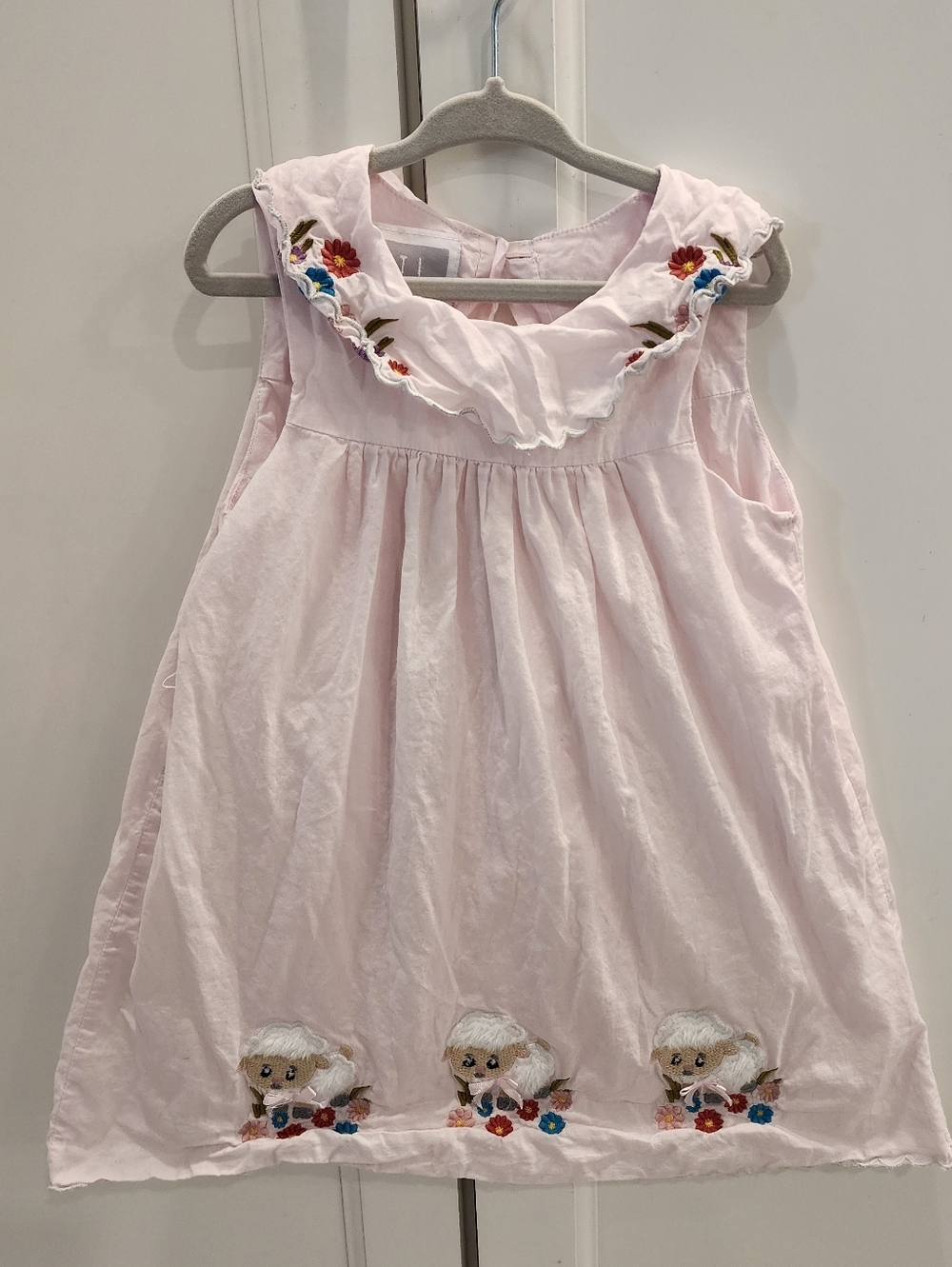 Lil Cactus Sheep Springtime Dress